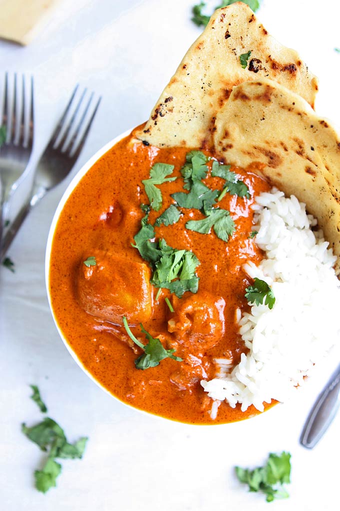 Butter chicken - indisk smørkylling